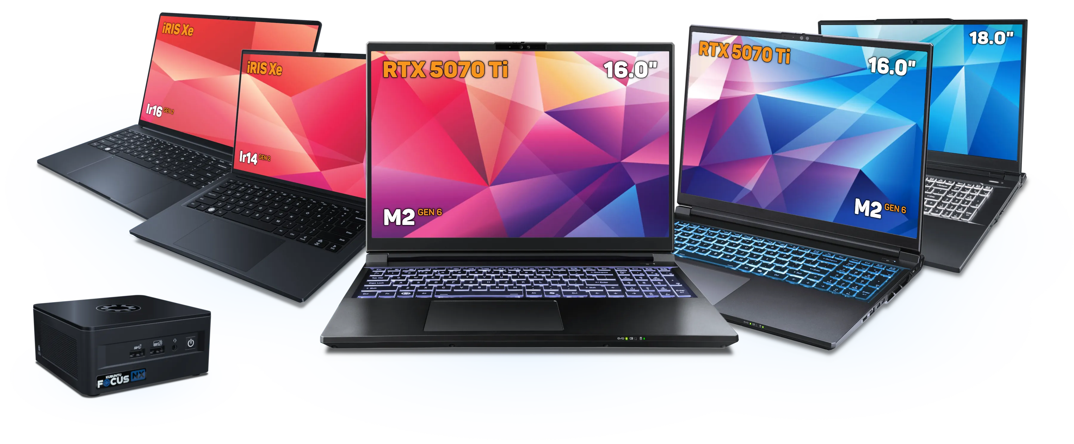 Kubuntu Focus
      Systems