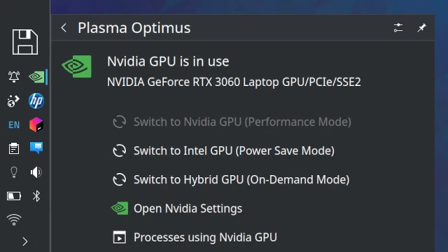 System Tray GPU Widget