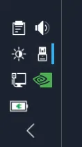Show removable media. Show removable media.