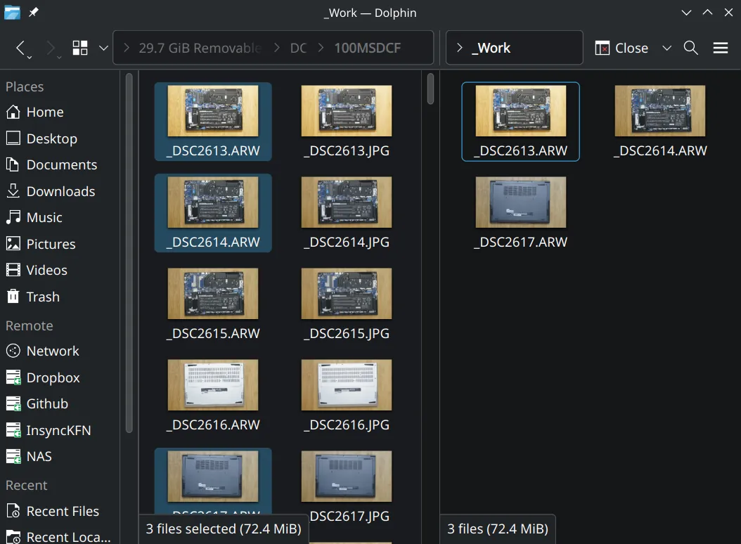 Copy the files off the SD card for safety. Copy the files off the SD card for safety.