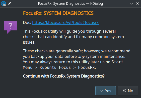 FocusRx System Repair