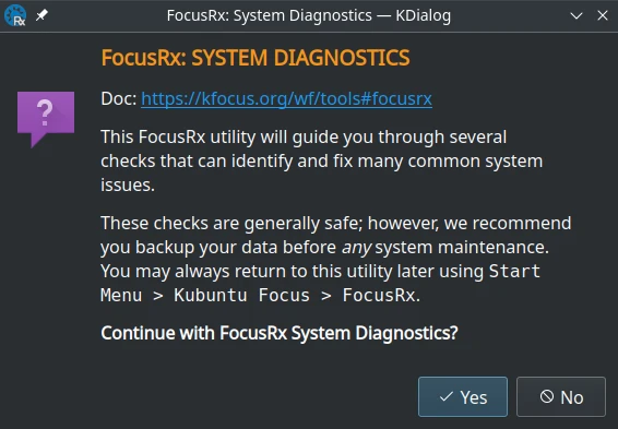 FocusRx System Repair