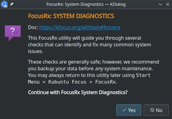 FocusRx System Monitor